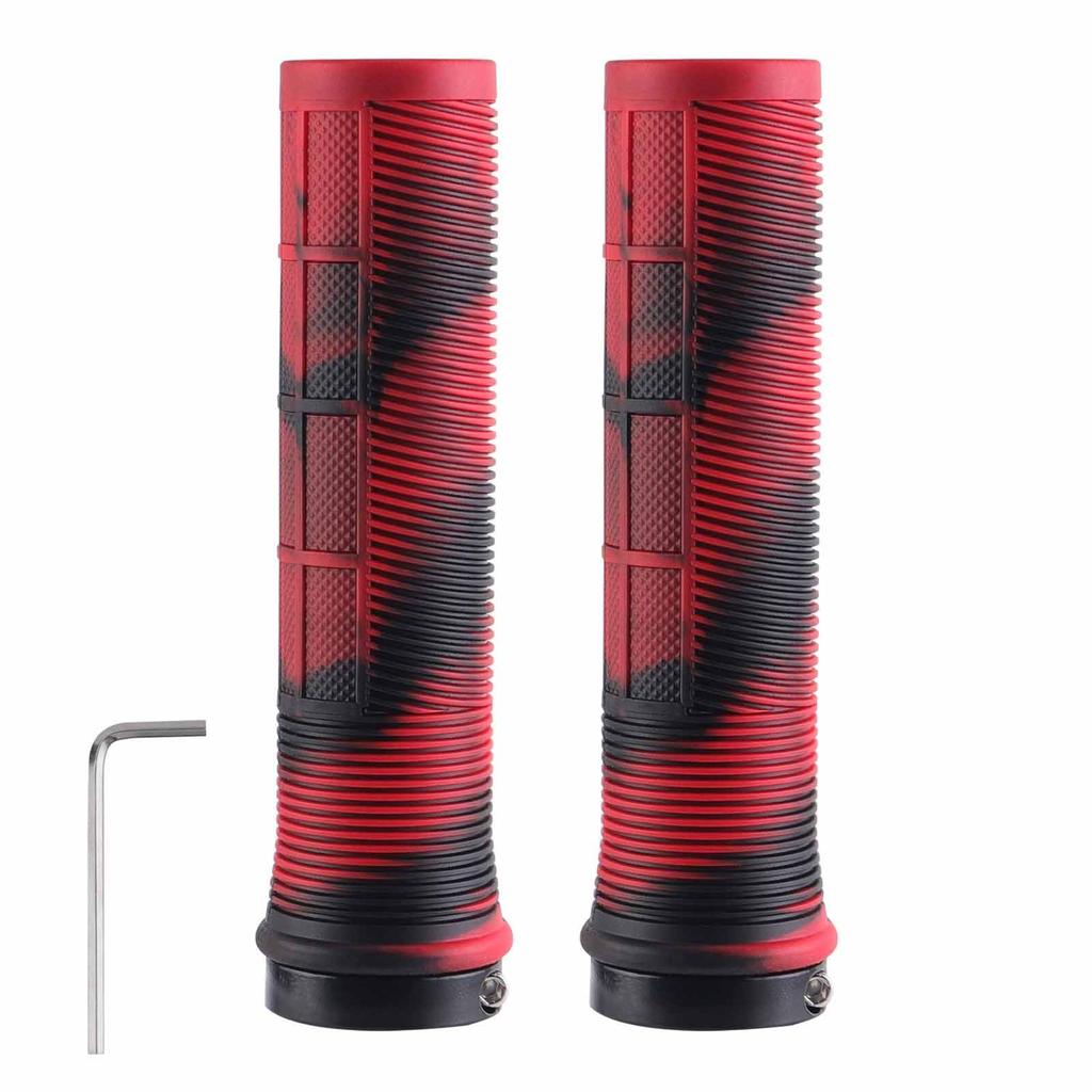 Mountain Bike Handlebar Covers – Camouflage Rubber - Grips, Soft Straight Tube Handlebar for Road Bikes