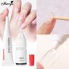 monja Быстросохнущий клей для ногтей для накладных ногтей, клей для наращивания, средство для удаления страз, отмачиваемый маникюр, набор инструментов «сделай сам»