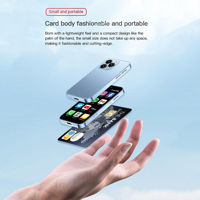 Soyes XS16 4G Smart Phone 3.0 Inch Android 8.0 Quad Core 2000mAh RAM 2GB/3GB ROM 16GB/32GB Type-C Dual SIM MINI Phone