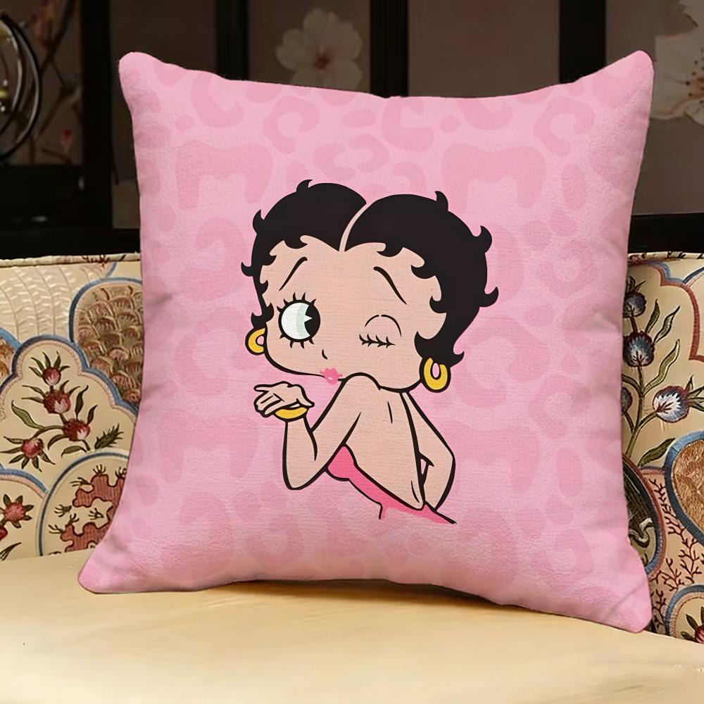Beauty B-Betty B-Boop Pillow Case Pillowcase, Double-Sided Printed, Sofa Cushion, Bedroom Headboard Pillow