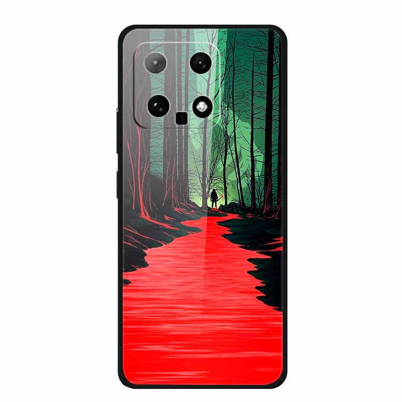 Закаленное стекло для телефона "Звездное небо" для Xiaomi 14 - Унисекс, Хит продаж