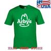 Ресторан Arby's Sugar Land Техас Зеленая футболка унисекс Размеры от S до 5XL