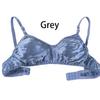 Women's Glossy Mulberry Silk Bras Wireless Underwear Ultrathin Silk Bra Comfortable Double-sided