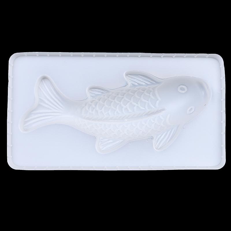 1 шт. креативные силиконовые формы для карпа кои, 3D формы для изготовления мыла, инструменты для выпечки «сделай сам»