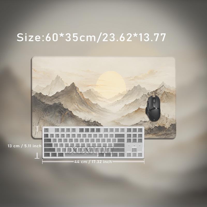 Ink Mountain Mouse Pad Gaming printon demand Home Large Custom Mousepad XXL MousePads Non-Slip Soft Carpet Office PC Mice Pad