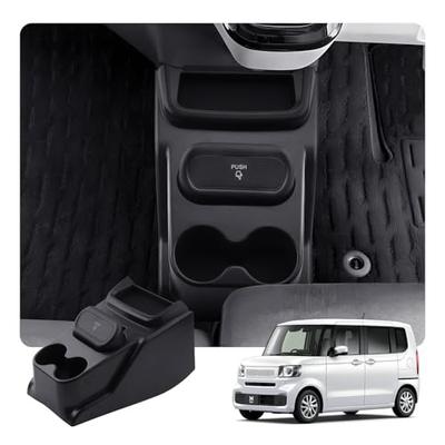 HUAHAO Консольный бокс с мусорным ведром для Honda N-Box/N-Box Custom JF5/JF6, Хранение мелких предметов, Организация, Нескользящий, Автомобильный бокс для хранения, Консоль N-Box JF5 Tra