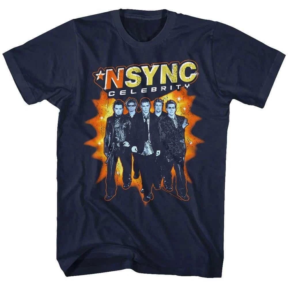 NSYNC Celebrity Explosion Men's T Shirt