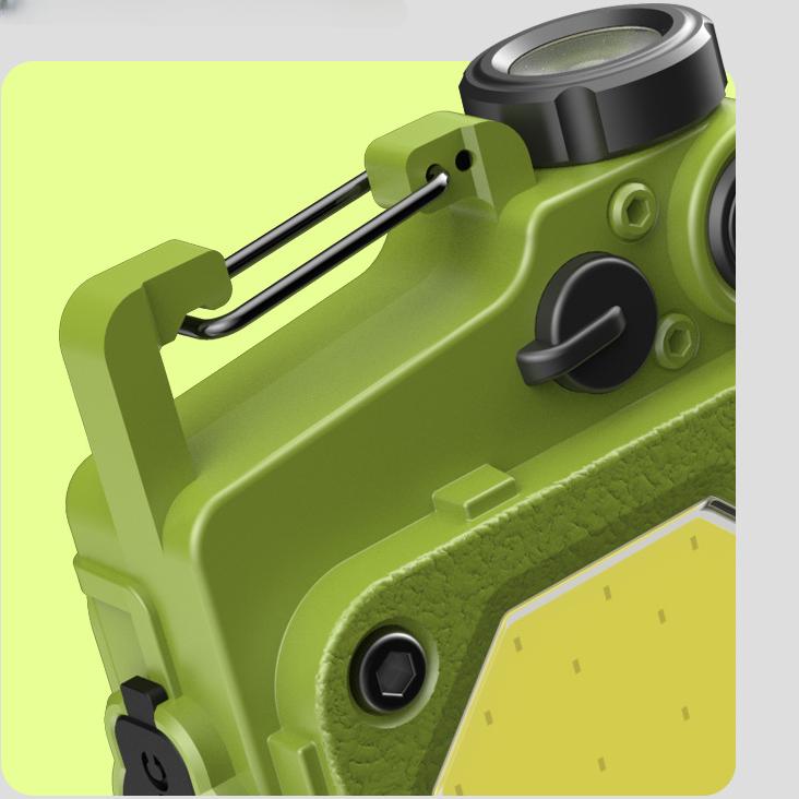 Портативный мини-фонарик USB, небольшой светодиодный фонарик COB, перезаряжаемый брелок с магнитной основой для рыбалки, прогулок, кемпинга