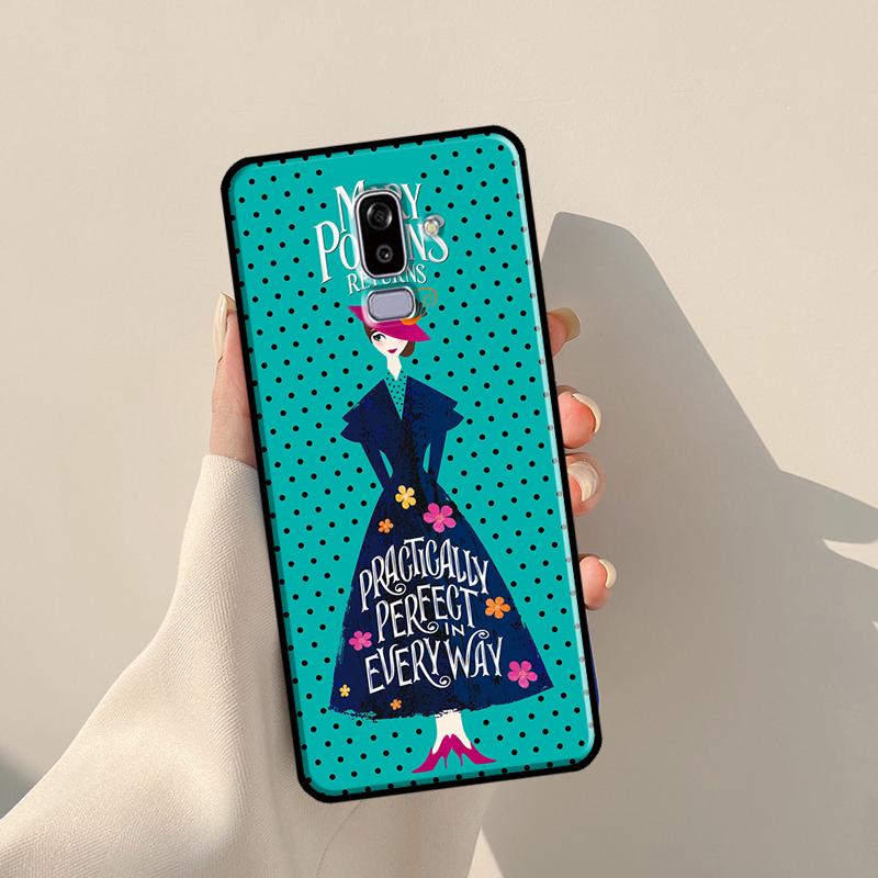 Чехол Мэри Поппинс для Samsung Galaxy J4 J6 Plus 2018 A6 A7 A8 A9 J8 J1 2016 A3 A5 J3 J7 J5 2017 чехол
