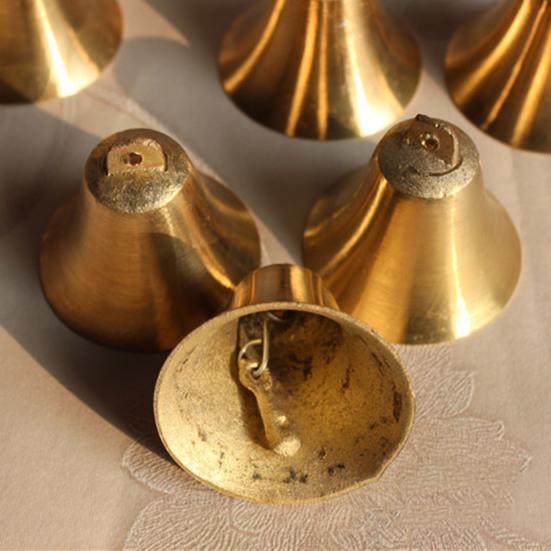 2 шт. Отличные устойчивые к коррозии медные колокольчики для овец в китайском стиле, украшения для лошадей, верблюдов