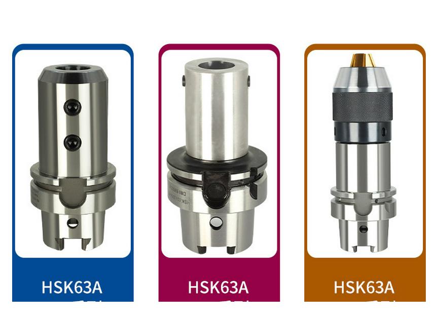 Держатель инструмента для фрезерования торцом HSK63A-100A - Удлиненный хвостовик FMB для черновой обработки и чистового фрезерования