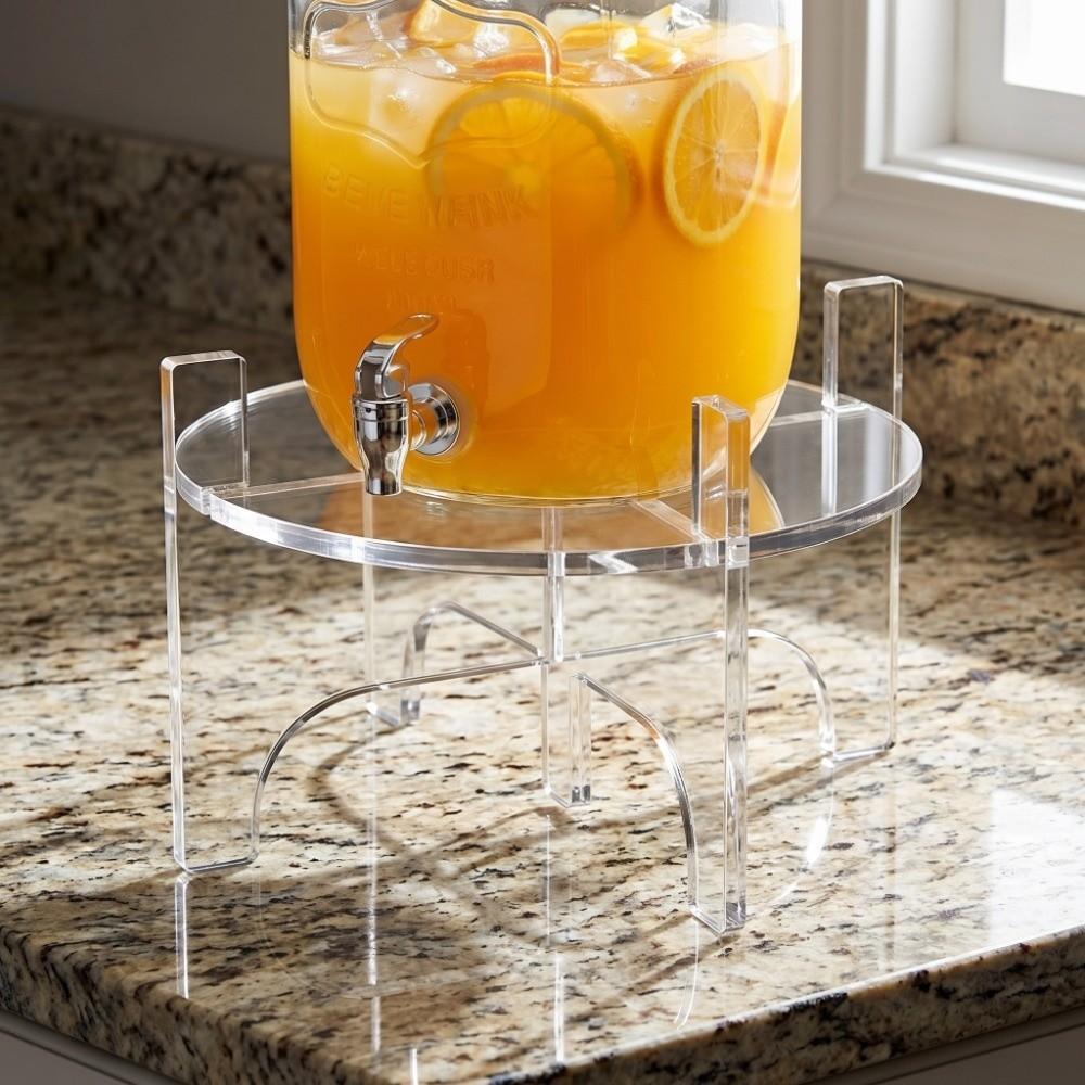 Detachable Countertop Support Holder Transparent Foods Organizer Stand Tavern