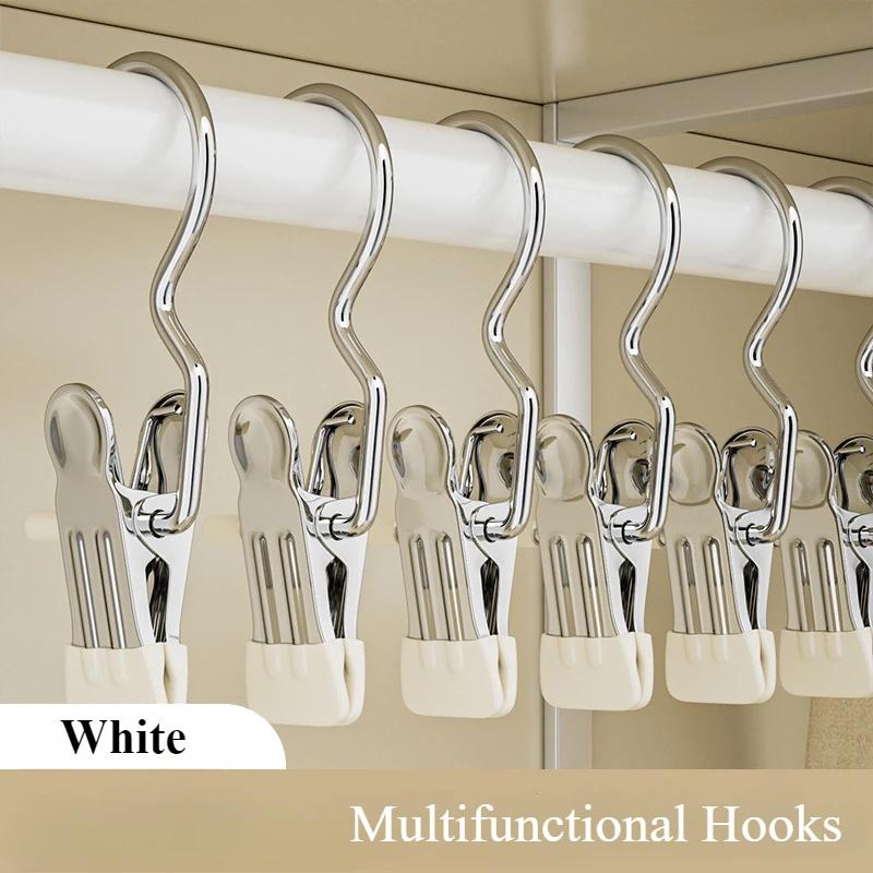 Organization Organizer Home Clothes Hangers Clothespin Multifunctional Clip Storage Garden 10/20/30PCS Laundry Hanger Racks