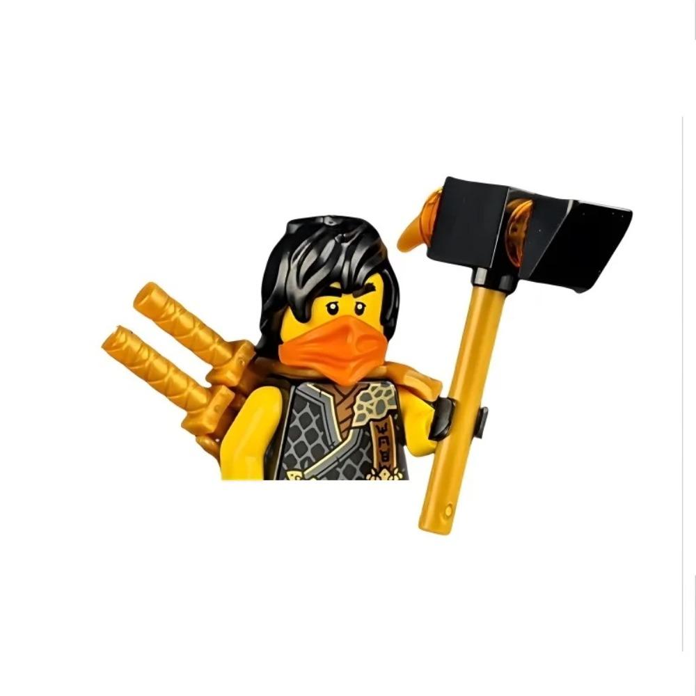 Набор Ниндзя Конструктор Драконы Огненного Леса Запретная Пятерка Мини Фигурки Игрушки