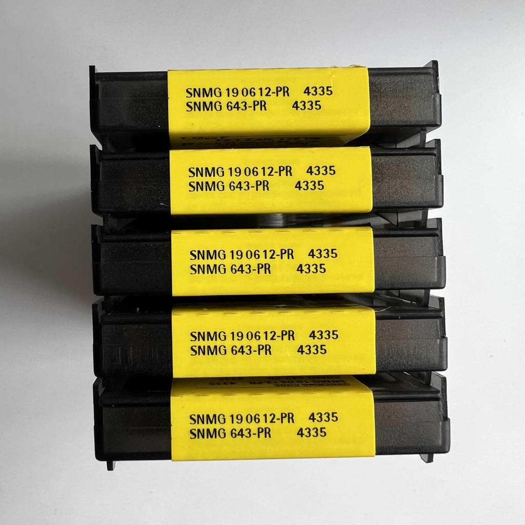 Original Sandvik / SNMG190612-PR 4335  / CNC Lathe Carbide Blade 10 Pcs