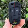Силиконовый чехол-брелок для автомобильного ключа Opel Vauxhall Astra H Corsa D Vectra C Zafira Astra Vectra Signum 2/3 кнопки