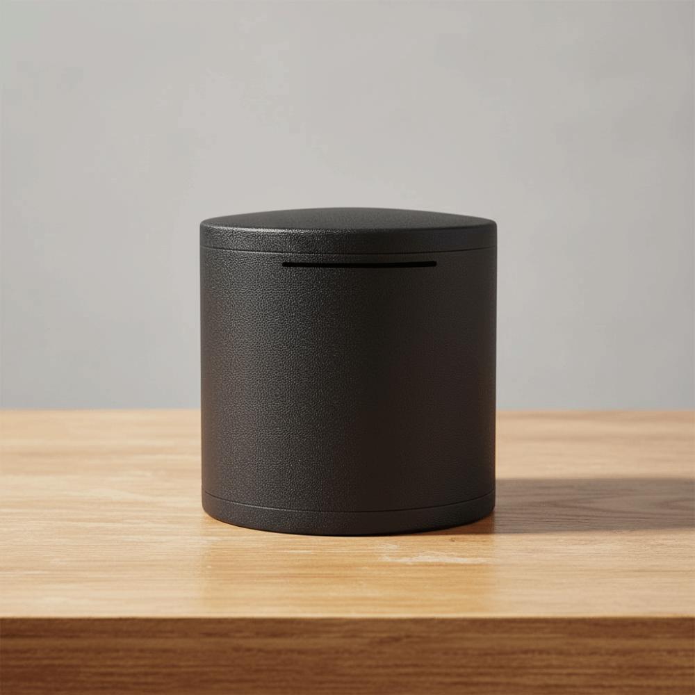 Копилка из нержавеющей стали, большая емкость, коробка для хранения монет, копилка, День Рождения