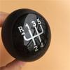 New 5 Speed Car Gear Shift Knob Head for 2006 2007 2008 Renault Clio Kangoo Black Cool Gear Shift Lever Handle