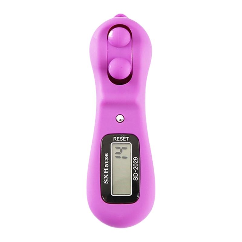 Handheld Electrical Finger Counter Digital Counter Prayer Suitable for Mindfulness Meeting Accurate Counting Outdoor Use