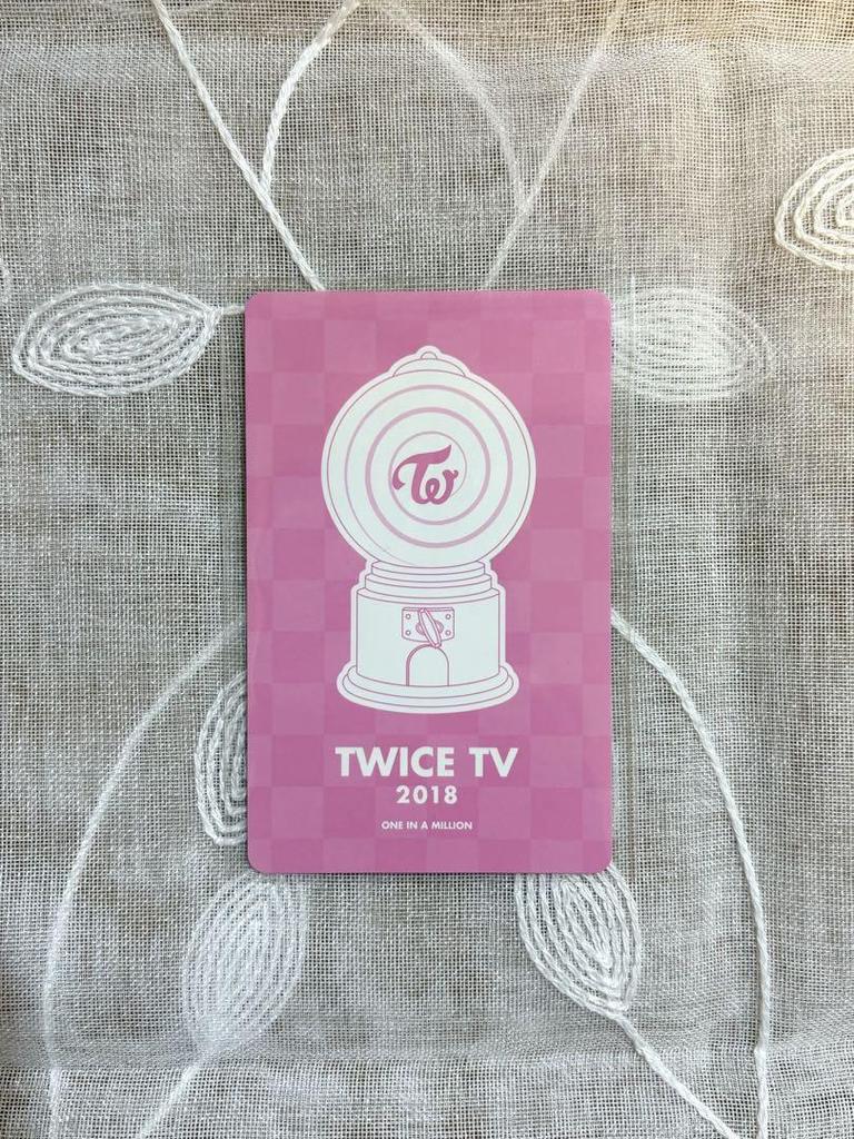 [USED] TWICETV Jeongyeon trading card