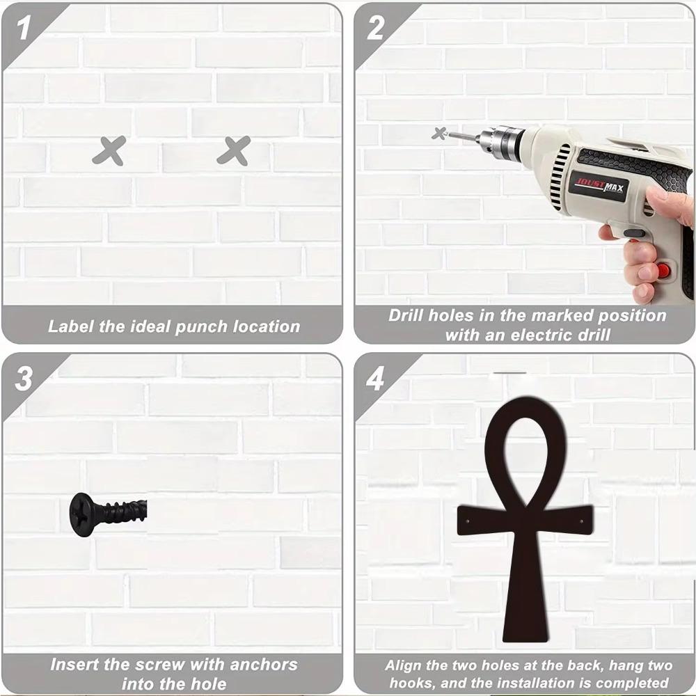 Metal Wall Art Stylish Metal Wall Sign & Decoration Elegant Home Decor Versatile Metal Art for Any Space Unique Wall Enhancement