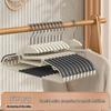 Dual-Position Non-Slip Plastic Hanger: Wet & Dry Use Clothes Rack for Adults