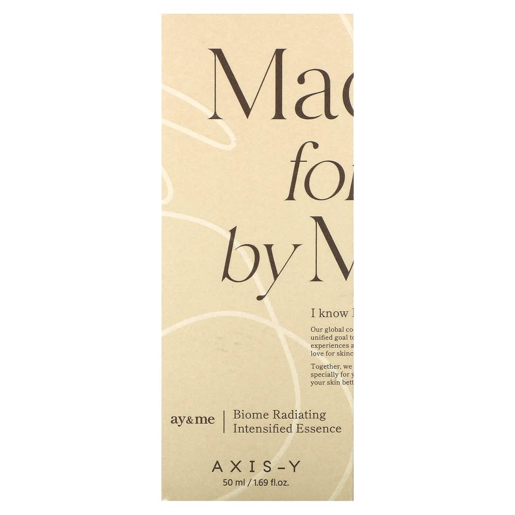 AXIS-Y Ay & Me, Biom Radiating Intensify Essence, 50Ml(1.69Fl Oz)