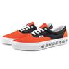 Vans Era Принт Черепа Ретро Повседневные Низкие Кеды Унисекс Черный Оранжевый VN0A38FRT5M