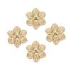 50Pcs/Set Filigree Flower Crafts Charms Connectors Diy Pendant Jewelry Findings