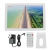 17 Inch Digital Picture Frame LED Screen Electronic Photo Frame with Video Image Clock Calendar