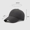 Quick-drying Big Head Circumference Summer Breathable Thin Section Baseball Cap Men And Women Outdoor Sun Hat