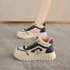 Модные женские кроссовки на платформе Модные высокие повседневные туфли для женщин На шнуровке Вулканизированная обувь Модные кеды для скейтборда Zapatos Mujer