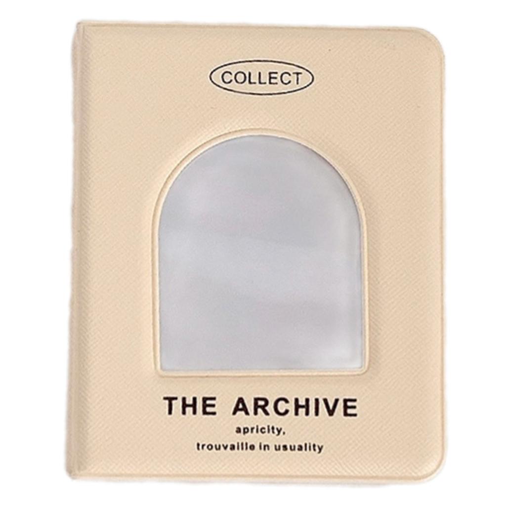 Mini Card Holders Album 40 Pocket Collection Photocard Book for Kids and Adults Portable Photo Binder with Clear Sleeves