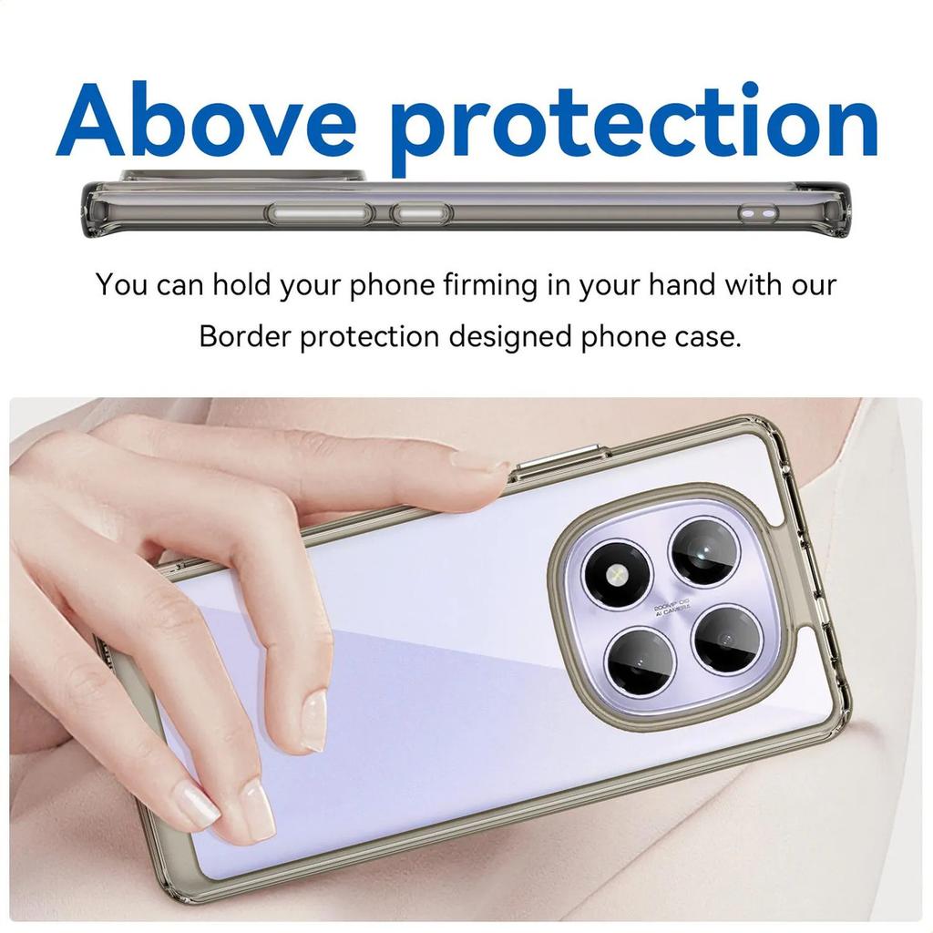 Phone Case For Xiaomi Redmi Note 14 Pro 4g , Clear Transparent Phone Case Cover For Xiaomi Redmi Note 14 Pro 4g