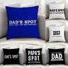 Забавная наволочка для подушки DADS SPOT Элегантная комфортная наволочка для подушки Диван Кровать Двусторонняя печать Невидимая молния Домашний декор