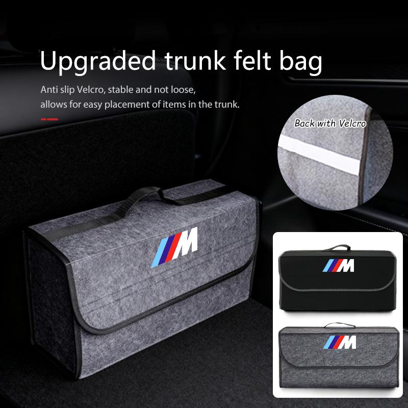JYPK6 Car Trunk Storage Box Portable Travel Organizer Folding Bag For BMW M Performance Alpina M3 M5 M6 X1 X3 X4 X5 G20