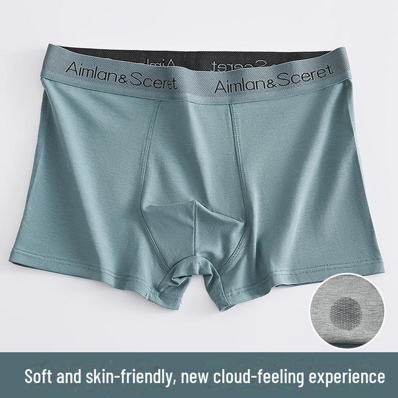 Мужские боксеры Bonas из чистого хлопка — дышащее, свободное нижнее белье для молодежи