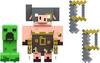 Фигурки Minecraft Legends: Крипер против. Набор Пиглина-Громилы, Прибл.. 3,3 дюйма [Параллельный импорт]