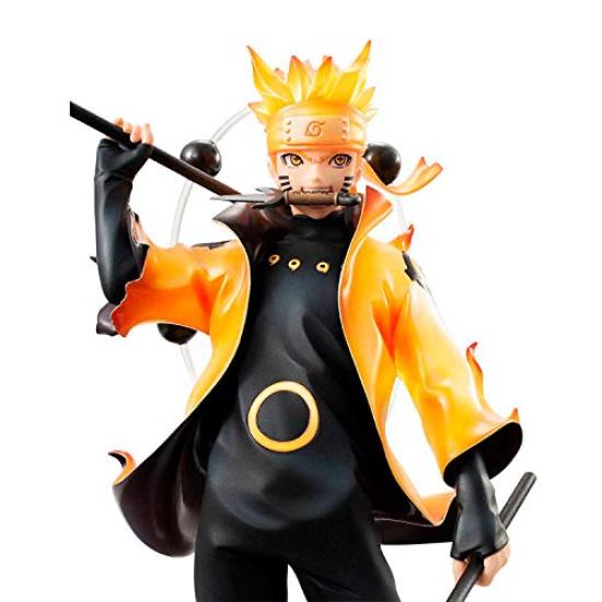MegaHouse Series NARUTO Shippuden Uzumaki Naruto Six Paths Sage Mode Complete Figure GEM