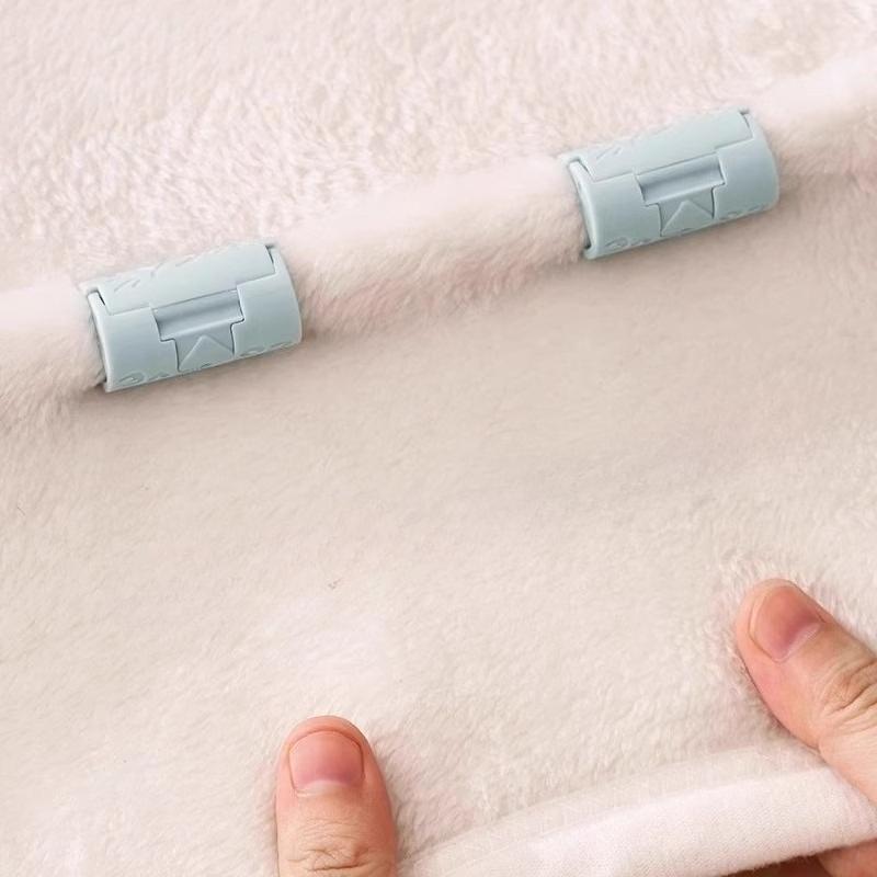 6 шт. Невидимые Безыгольные Держатели для Простыни, Зажим для Пододеяльника, Нескользящие Пряжки для Матраса, Колышки для Кровати, Зажим, Фиксатор, Захват