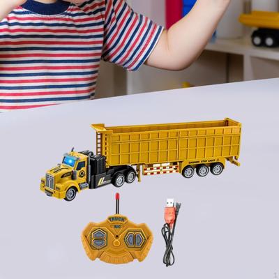 Инженерная машина игрушечная цистерна с дистанционным управлением для детей малышей