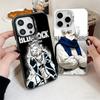Синий чехол-бампер L-Lock Nagi Seishiro Ударопрочный чехол для телефона для iPhone 17 Air 16 16E 15 Pro Max 14 Plus 13 Mini 12 Задняя крышка Противоударный Fund