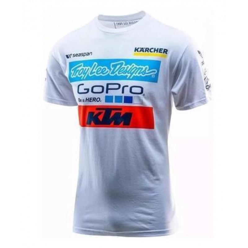 Quick Dry Off-road Motorcycle Short Sleeve T-shirt Mountain Bike Cycling Jersey Round Neck Men Women