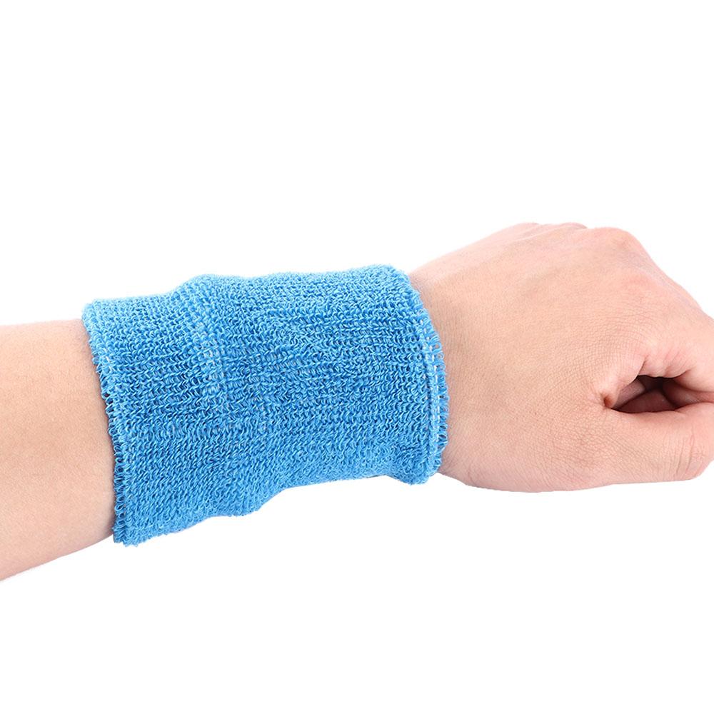 Сквош Хлопковая Ткань Бадминтон Поддержка Запястья Спортзал Спортивная Повязка На Запястье Напульсники Защита Запястья Кистевой Ремень