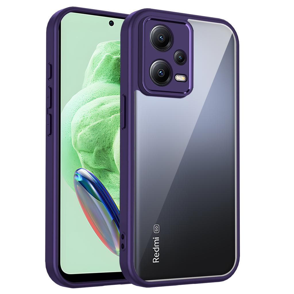 EUCAGR For Xiaomi Poco X5 5G Air Cushion Silicone TPU Bumper Clear Matte Back Cover Hard Phone Case for Xiaomi Poco X5 PocoX5 5G