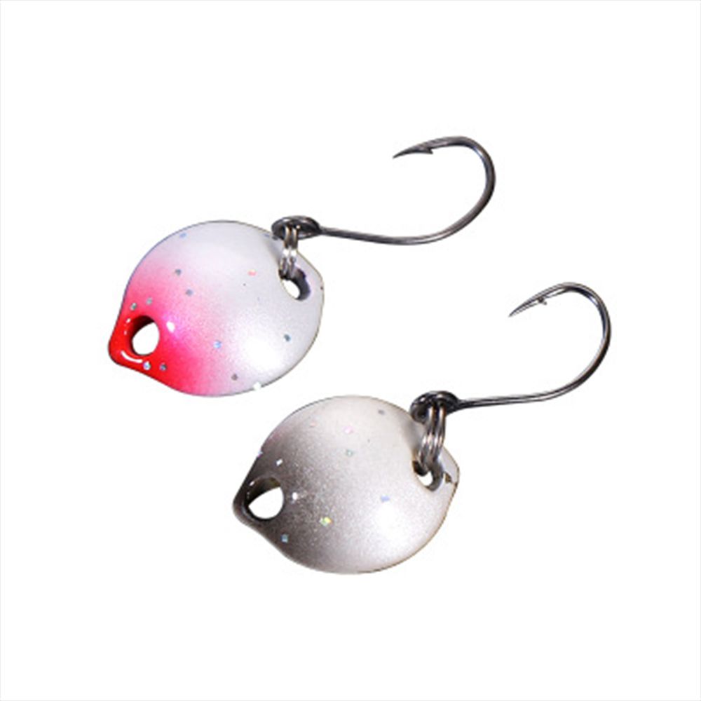 Портативная форелевая блесна, прочная блесна, воблер, рыболовные металлические приманки, тройной крючок