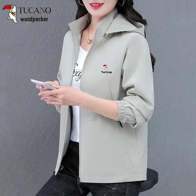 Женская повседневная куртка Woodpecker со съемным капюшоном