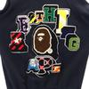 A Bathing Ape Back Embroidery Stajan M Navy Blouson Men's Used