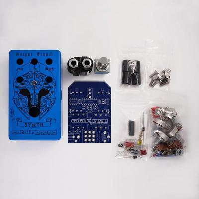 Catalinb Школа Рыцарей Синтезатор DIY Комплект Компактная Педаль Эффектов DIY Комплект Гитара Синтезатор Catalinb