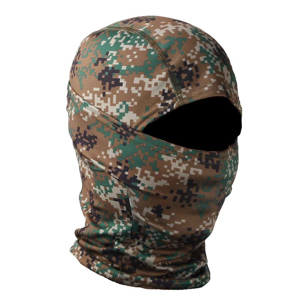 Camouflage Balaclava Full Face Scarf Ski Cycling Full Face Cover Winter Neck Head Warmer Tactical Airsoft Cap Helmet Liner